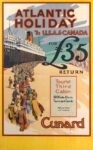 1939 Atlantic Holiday To U.S.A. & Canada. Cunard