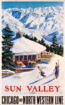 1940 Sun Valley Idaho. Chicago and North Western Line