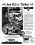1940 White Horse Delivery Van. The First New Delivery Method In 40 Years