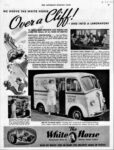 1940 White Horse Delivery Van. We Drove The White Horse Over A Cliff! ... And Into A Laboratory