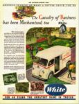 1941 White Horse Delivery Van. The Cavalry of Business has been Mechanized, too