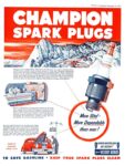 1942 Champion Spark Plugs. To Save Gasoline - Keep Your Spark Plugs Clean (2)