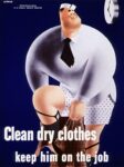 1942 Clean dry clothes keep him on the job