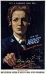 1942 It's A Woman's War Too! Join The Waves. Your Country Needs You Now