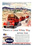 1942 White Trucks. There's a Great White Way across Iran