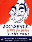 1943 Accidents Make So Happy Tank You! 'Carelessness Is Unintentional Sabotage!'