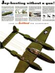 1943 Jap-hunting without a gun! Look To Lockheed For Leadership