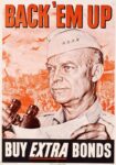 1944 Back 'Em Up. Buy Extra Bonds