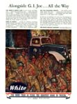 1944 White Trucks. Alongside G.I. Joe… All the Way