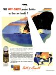 1944 Will Opti-Onics project battles as they fought. Bell & Howell
