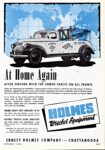 1945 Holmes Wrecker Ad, Chevrolet Truck, 1945