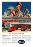 1945 White Trucks. The Fountain of Youth