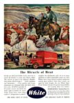 1945 White Trucks. The Miracle of Meat