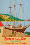 1946 Down by the Sea On Canada's East Coast via Canadian Pacific
