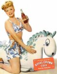 1946 Royal Crown Cola with Lucille Ball