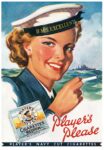 1948 Player's Please. Player's Navy Cut Cigarettes