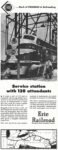 1948 Service station with 130 attendants. Erie Railroad