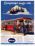 1948 White Motor Coaches. Everybody's magic ride