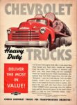 1949 Chevrolet Heavy Duty Trucks. Deliver The Most In Value!