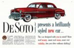 1949 DeSoto presents a brilliantly styled new car...