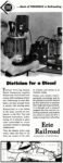 1949 Dietician for a Diesel. Erie Railroad