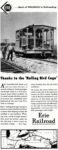 1949 Thanks to the 'Rolling Bird Cage' Erie Railroad