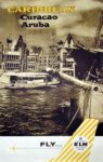 1950 Caribbean Curacao Aruba. Fly... KLM