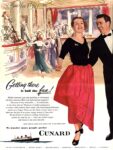 1951 Getting there is half the fun! Cunard