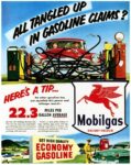 1952 All Tangled Up In Gasoline Claims. Mobilgas