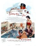 1952 Getting there is half the fun! Cunard