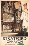 1952 Stratford-On-Avon. Travel By Rail. British Railways