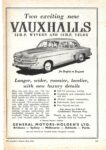 1952 Vauxhall Wyvren and Velox. Longer, wider, roomier, lovelier, with new luxury details