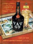 1953 For You Lighter Moments. Vat 69, a light, mild Scotch preferred by generations of Connoisseurs