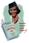 1953 Rauche staune gute Laune! Player's Virginia No. 6