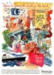 1954 You're in France the minute you step aboard. France afloat. French Line