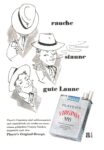 1954 rauche staune gute Laune. Player's Virginia No. 6
