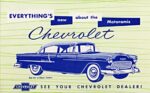 1955 Chevrolet Bel Air 4-Door Sedan. Everything's new about the Motoramic