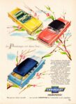 1955 Chevrolet. Le Printemps est dans l'air...