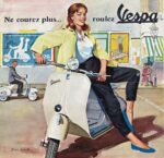 1955 Ne courez plus... roulez Vespa