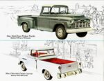 1956 Chevrolet Model 3604 & Cameo Carrier Pickup Trucks
