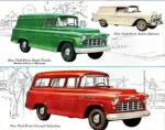 1956 Chevrolet Panel Truck, Suburban & Sedan Delivery
