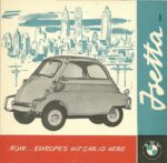 1957 BMW Isetta 300. Now... Europe's Hit Car Is Here