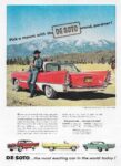 1957 DeSoto Fireflite. Pick a mount with the De Soto brand, pardner!