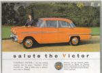 1957 Vauxhall Victor, salute the Victor