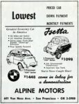 1958 BMW Isetta 300 & 600 Ad