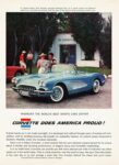 1958 Chevrolet Corvette. Corvette Does America Proud!