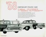 1958 Chevrolet Police Cars