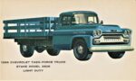 1958 Chevrolet Stake Truck Model 3609