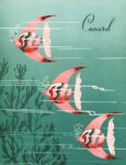 1958 Cunard Menu