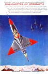 1959 Convair's F-106 Delta Darts - All-Weather Interceptors. Silhouettes Of Strength